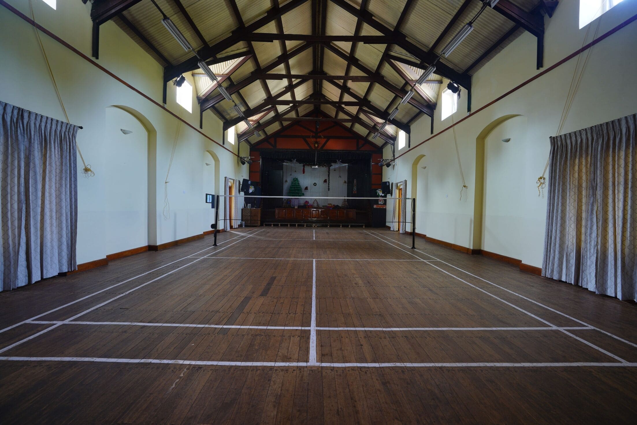 Indoor Badminton Court