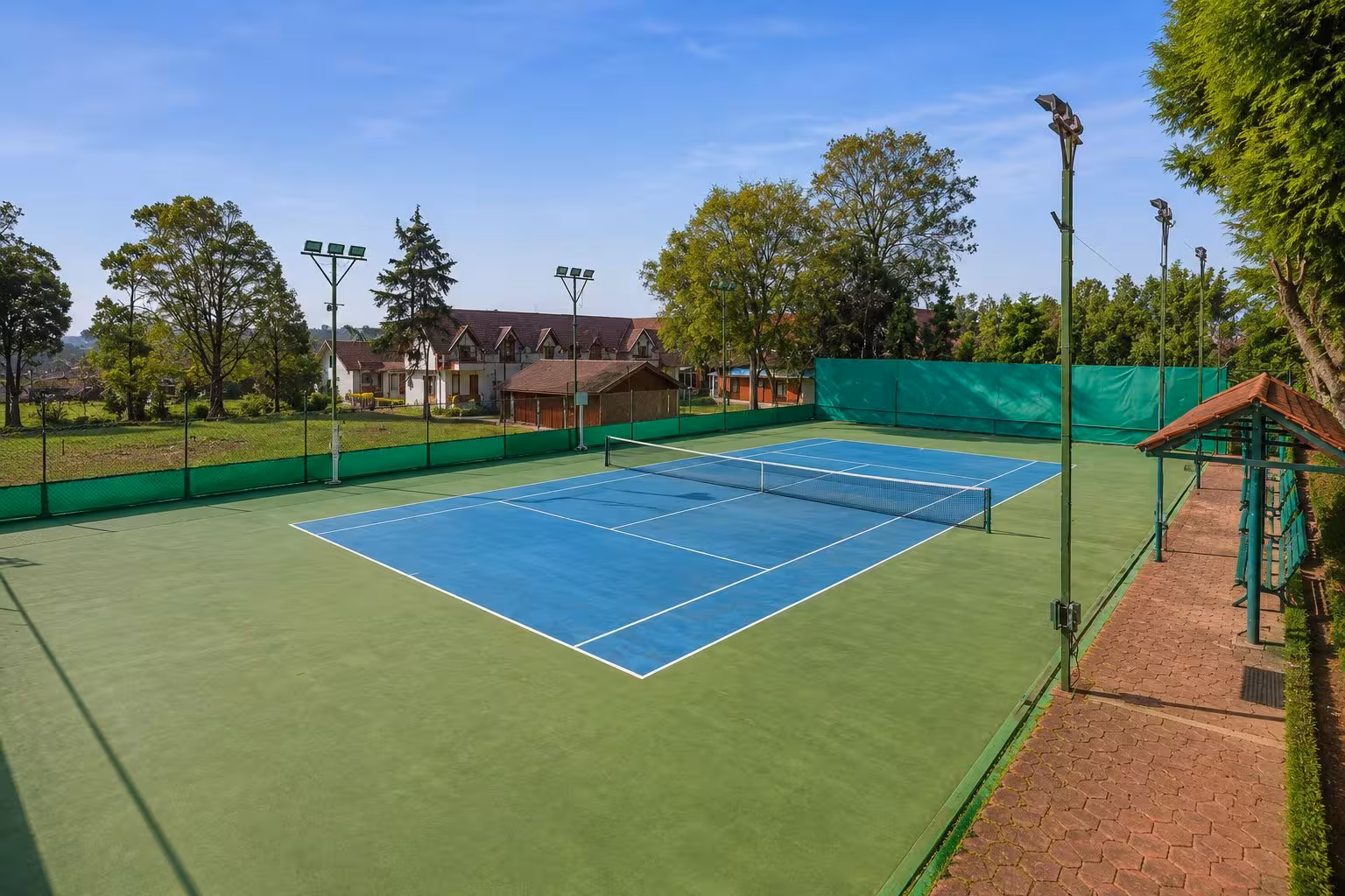 Tennis Court at Coonoor Club